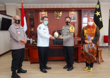 Ansar dan Marlin Kunjungi Forkompinda Kepri