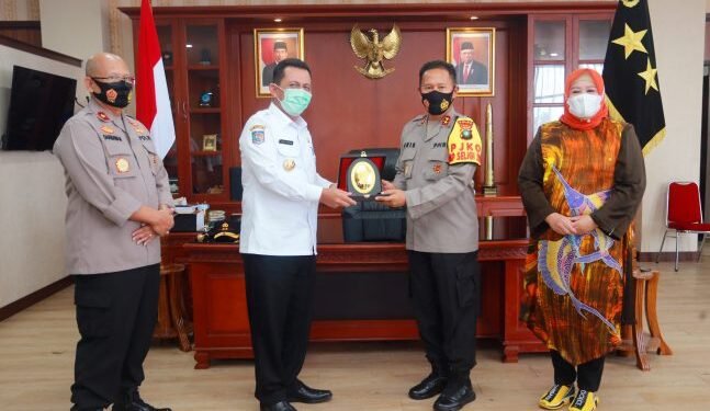 Ansar dan Marlin Kunjungi Forkompinda Kepri