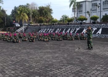 Diskum Lantamal lV Beri Penyuluhan Bankum Di Lingkungan TNI-AL.