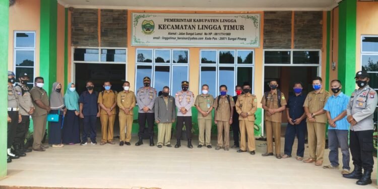 Jabat Kapolsek Daik Lingga, Iptu Idris Gelar Kunjungan Silaturahmi Dengan Camat Lingtim.