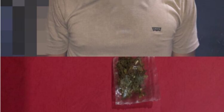 TDH Sat Resnarkoba Polres Tanjungpinang Berhasil Amankan Pengguna Narkotika Jenis Ganja.