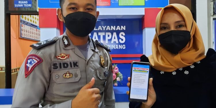 Apakah Puas Dengan Pelayanan Satpas SIM Polres Tanjung Pinang ?, Yuk Scan Barcode- nya.