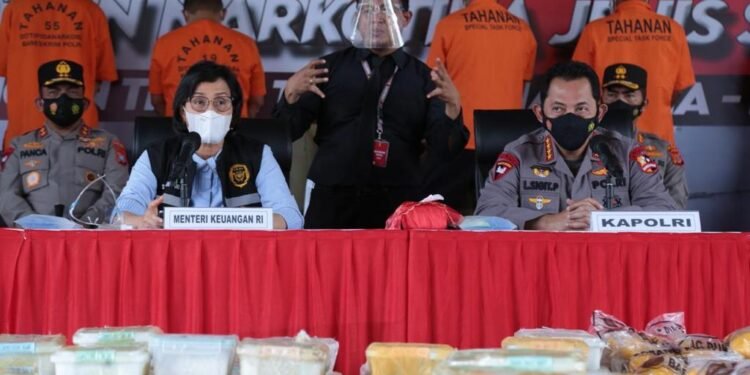 Polri Ungkap Peredaran 2,5 Ton Narkotika Jenis Sabu, 10,1 Juta Jiwa Terselamatkan.