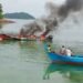 Viral Wabup Lingga Ikut Bantu Evakuasi Korban Speedboat Terbakar, Ini Hasil Investigasi Wartawan.