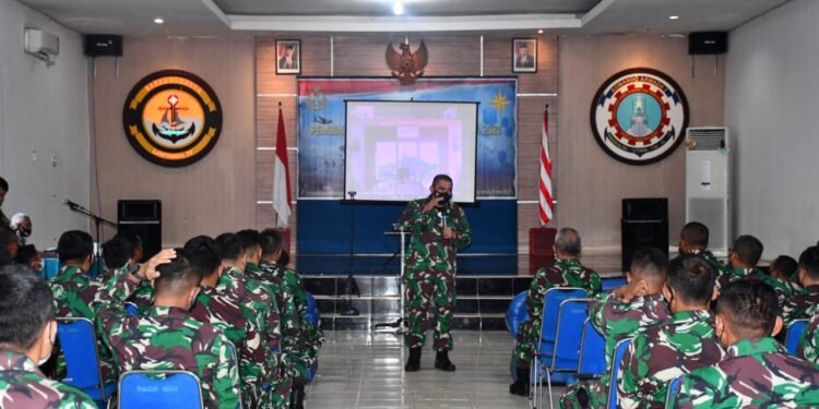 Sopsal Mabesal Gelar Bimtek Pembinaan Bagi Segenap Perwira Korps Pelaut.