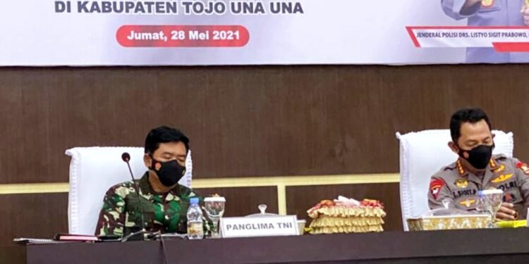 Motivasi Satgas Madago Raya, Panglima TNI dan Kapolri Pastikan Negara Tak Akan Kalah dari Teroris.