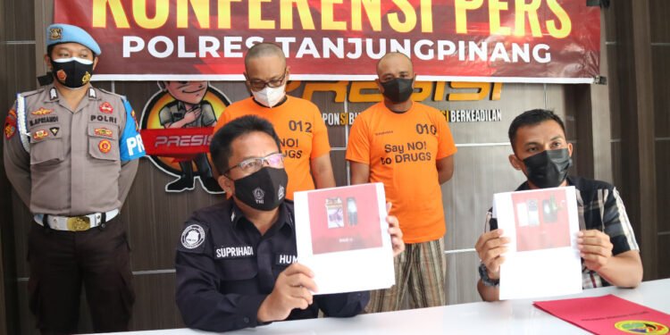 Polres Tanjungpinang Berhasil Ungkap Kasus Tindak Pidana Narkotika.