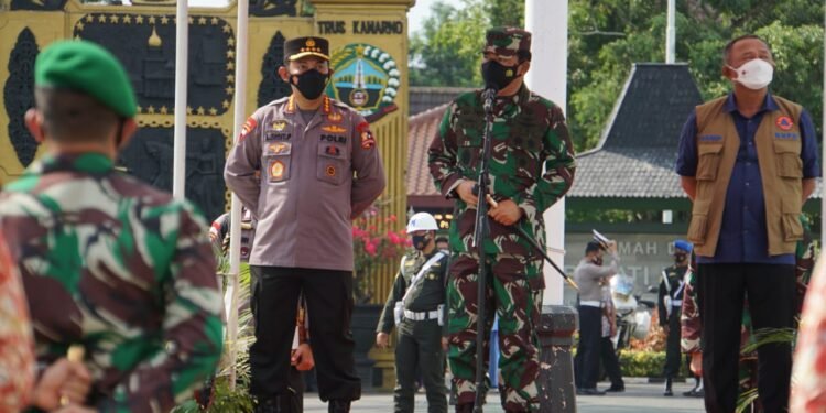 Panglima Dan Kapolri Ingatkan Forkompimda Blora Waspadai Lonjakan Kasus Covid-19.