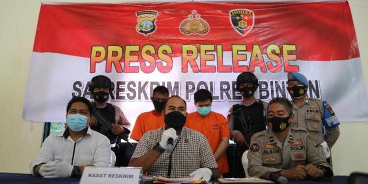 Ringkus Bandar Judi Sijie Di Warung Kopi, Ini Penyampaian Kasatreskrim Polres Bintan.