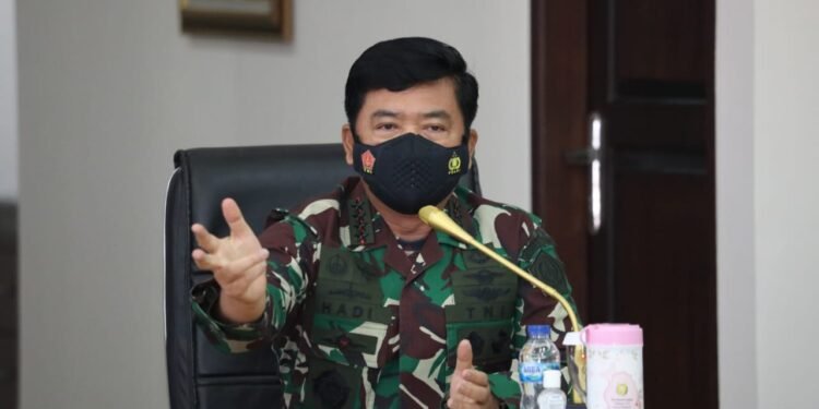 Panglima TNI Tegaskan 4 Pilar Tegakkan PPKM Mikro Di Madiun.