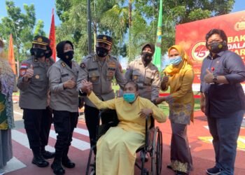 Baksos Polda Kepri Dalam Rangka Hari Bhayangkara Ke-75 Tahun 2021.