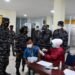 Wadanlantamal lV Tinjau Pelaksanaan Serbuan Vaksi TNI Di Pelabuhan Sri Bintan Pura Tanjungpinang.