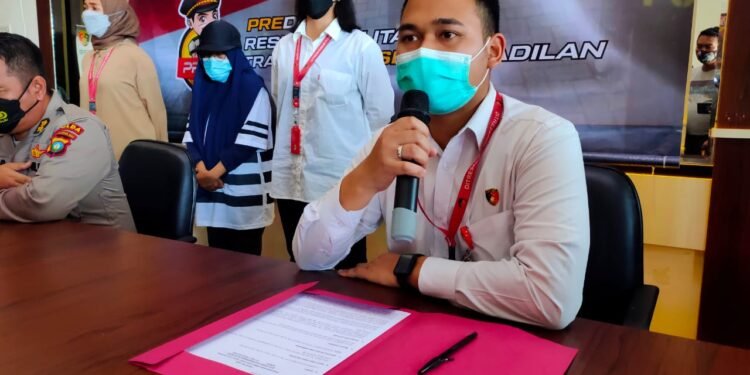 Dit Reskrimum Polda Kepri Berhasil Ungkap Kasus Pemalsuan Surat Rapid Test Antigen.