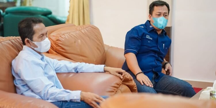 Saling Tukar Pikiran, Bupati Lingga Terima Kunjungan Wakil Walikota Batam.