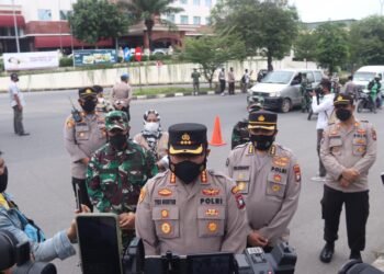 Peninjauan Pelaksanaan PPKM Darurat Di Kota Batam, Ini Penjelasan Kabid Humas Polda Kepri.