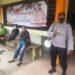 Sat Binmas Polres Lingga Gencar Melakukan Imbauan Prokes.