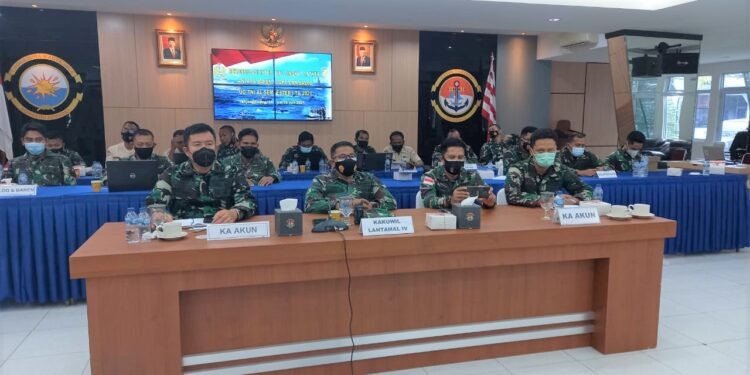 Kegiatan Rekonsiliasi Tingkat Satker UO TNI-AL Semester l TA 2021 Resmi Ditutup Oleh Kadiskual.