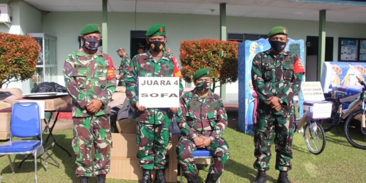 Sebagai Bentuk Pembinaan Personel, Dandim 0209/LB Berikan Penghargaan Kepada Prajurit Terbaik.