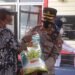 Dalam Rangka PPKM Level-3, Polda Kepri Gelar Giat Bakti Sosial.