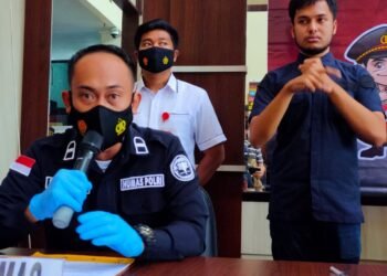 Dit Reskrimum Polda Kepri Berhasil Amankan Dua Orang Pelaku Tindak Pidana Pencurian Kendaraan Bermotor.