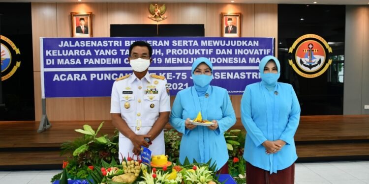 Korcab lV DJA I Gelar Acara Puncak HUT Ke-75 Jalasenastri 2021.