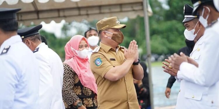 75 Kades Se-kabupaten Lingga Dilantik, Ini Pesan Dan Harapan Bupati Lingga.
