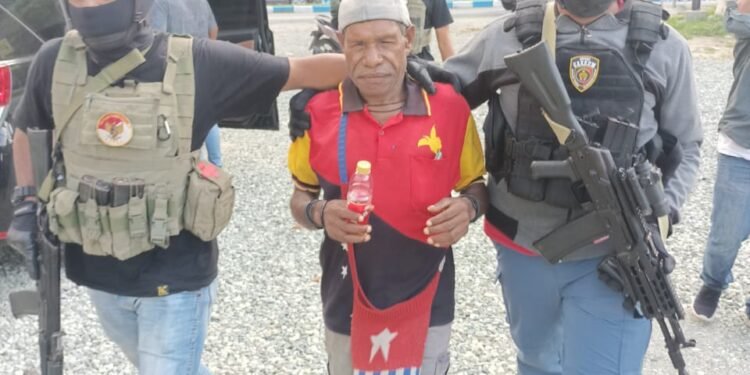 Tangkap Gigen Telenggeng, Satgas Nemangkawi Sita 3 Pucuk Senpi.