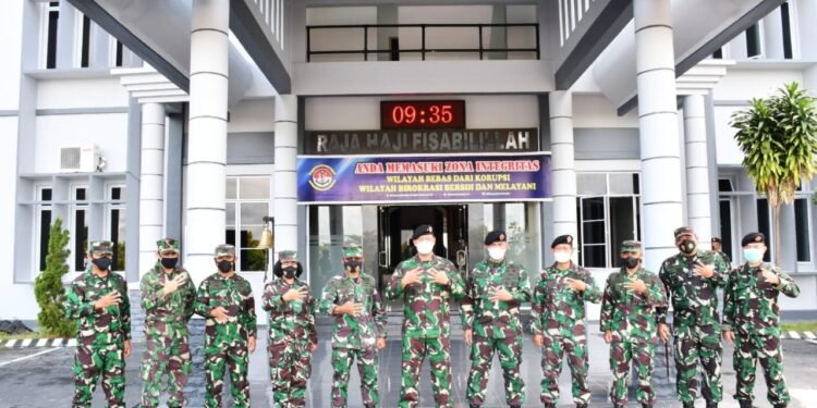 Wadanlantamal lV Terima Kunker Kapusjianstra TNI.