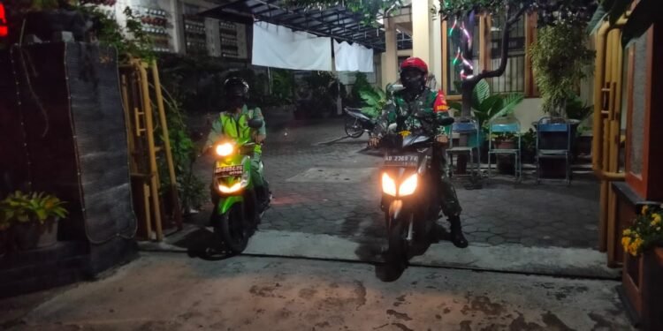 Sersan Mayor Yudhi, Patroli Malam Tekan Gangguan Kamtibmas Di Wilayah.