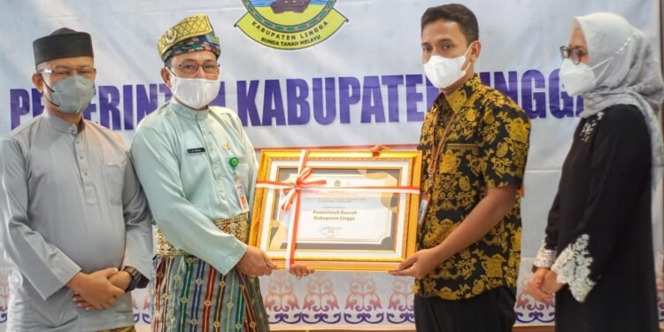 Pemkab Lingga Terbaik Pertama Penyaluran DAK Fisik Semester I.