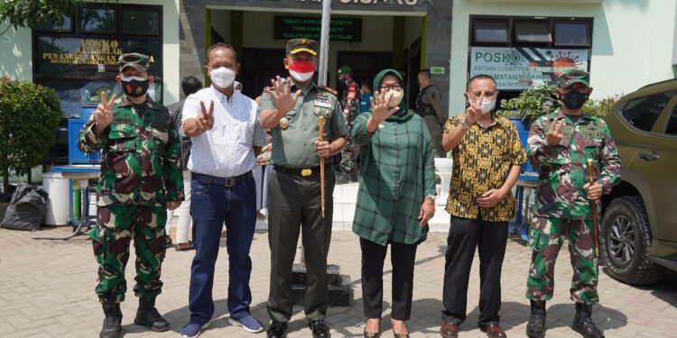 Korem/061 Bekerjasama Dengan Rumah Sakit Salak Bogor Gelar Serbuan Vaksinasi Covid-19.
