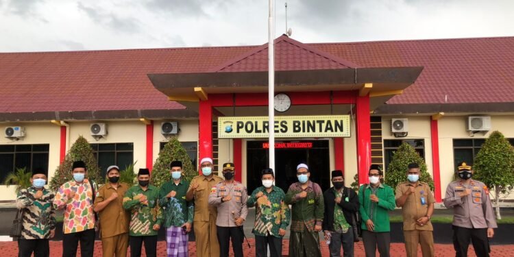 Kapolres Bintan Silaturahmi Bersama NU Bintan Dan GP Ansor Bintan.