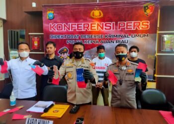 Tim Gabungan Polda Kepri Berhasil Ungkap Kasus Tindak Pidana Pembunuhan.