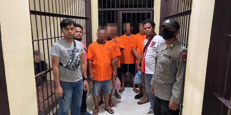 Tetapkan 6 Orang Tersangka Judi Warga Marok Tua, Ini Penjelasan Laporan Resmi Polres Lingga.