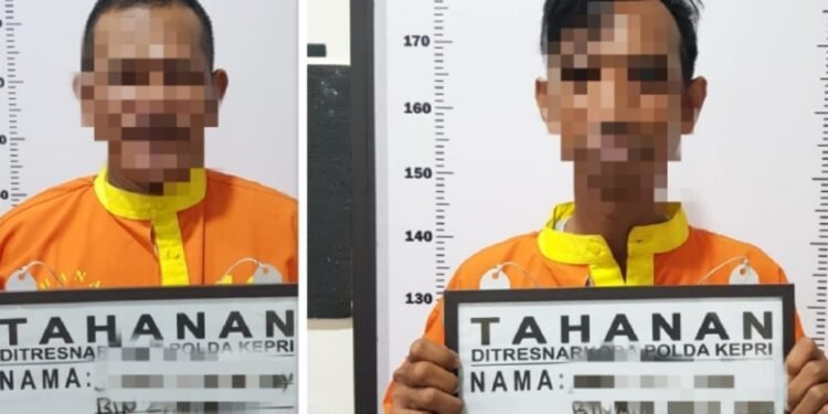 Diresnarkoba Polda Kepri Berhasil Amankan Dua Orang Pelaku Pemilik Narkoba Jenis Sabu Dan Ekstasi.