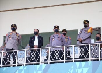 Tinjau 3 Venue PON Papua, Kapolri Pastikan Prokes Dan Pengamanan.