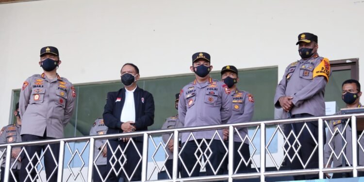 Tinjau 3 Venue PON Papua, Kapolri Pastikan Prokes Dan Pengamanan.