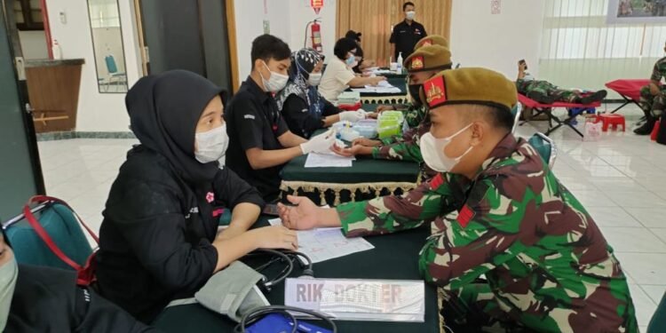 Pangdam I/BB, Selalu Support Kegiatan Sosial Donor Darah.