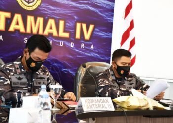 Jelang Sertijab Danlantamal lV Laksanakan Pembacaan Morandum.