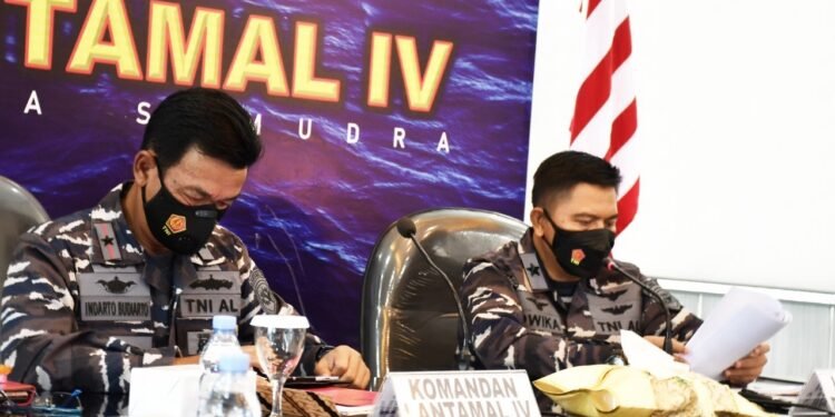 Jelang Sertijab Danlantamal lV Laksanakan Pembacaan Morandum.