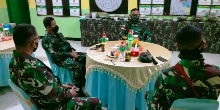 Kunjungan Pangdam V/Brawijaya ke Wilayah Perbatasan NKRI.