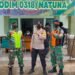 Tim Vaksinasi Mobile Gurindam-12 Korem 033/WP bersama Kodim 0318/Natuna Gelar Vaksinasi Massal.