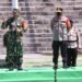 Pangdam XVIII/Kasuari Dan Kapolda Papua Barat Pimpin Apel Gelar Pasukan Dalam Rangka Pam VVIP Kunker Wapres RI.