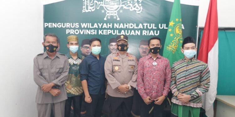 Tatap Muka Dan Silaturahmi Wakapolda Kepri Bersama Pengurus Wilayah Nahdalatul Ulama.