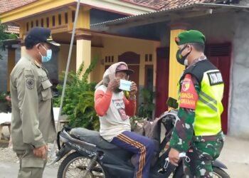Putus Penyebaran Covid 19, Kodim 0808/Blitar Bersama Petugas Gabungan Rutin Gelar Operasi Yustisi.
