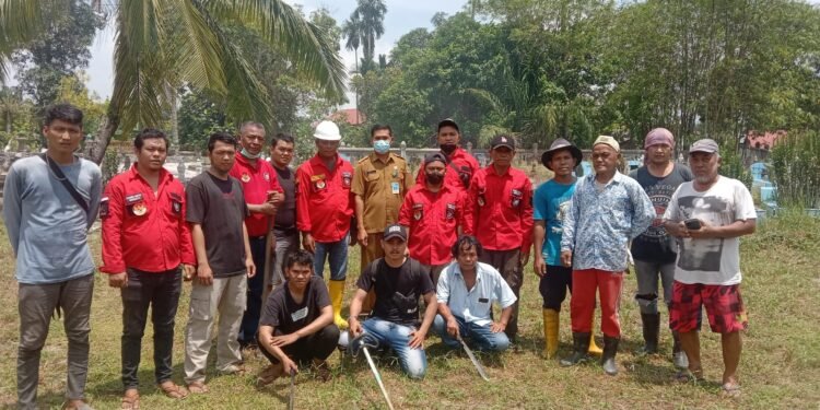Gelar Giat Goro Di TPU Pasir Putih, Ini Penjelasan Ketua DPC PBB Lingga.