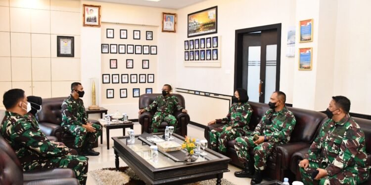 Wadan Lantamal lV Terima Kunker Tim Pusjianmar Seskoal.