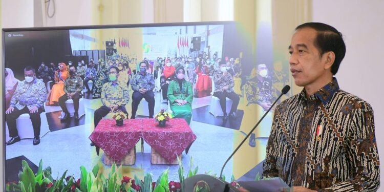 Resmikan Apkasi Otonomi Expo 2021, Joko Widodo Setuju Ekonomi Digerakkan Dan Ajak Daerah Manfaatkan Peluang Ekspor.