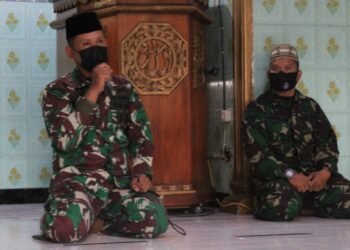 Kodim 0808/Blitar, Peringati Maulid Nabi Muhammad SAW 1443 H/2021 M.