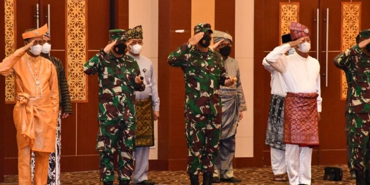 Danlantamal Hadiri Acara Puncak Peringatan Hari Sumpah Pemuda Ke-93 Tahun 2021.